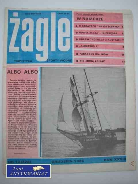 ŻAGLE 12/1986