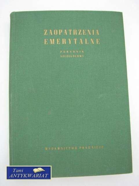 ZAOPATRZENIA EMERYTALNE