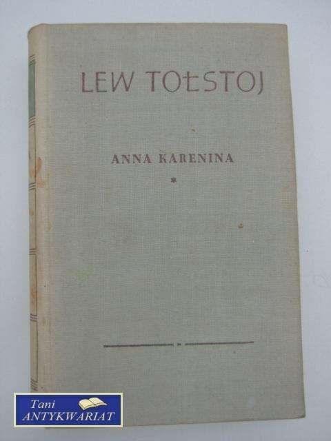 ANNA KARENINA TOM 1