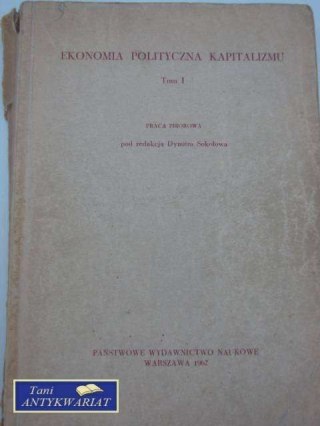 EKONOMIA POLITYCZNA KAPITALIZMU t.1