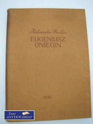 EUGENIUSZ ONIEGIN
