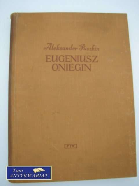 EUGENIUSZ ONIEGIN