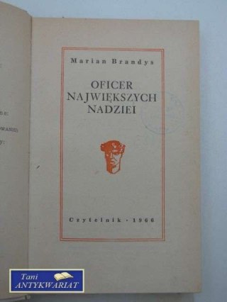 OFICER NAJWIĘKSZYCH NADZIEI