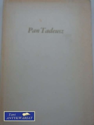 PAN TADEUSZ