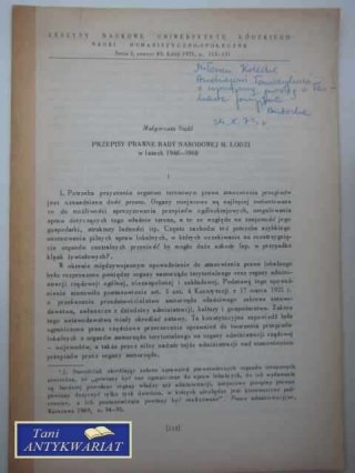 PRZEPISY PRAWNE RADY NARODOWEJ M. ŁODZI