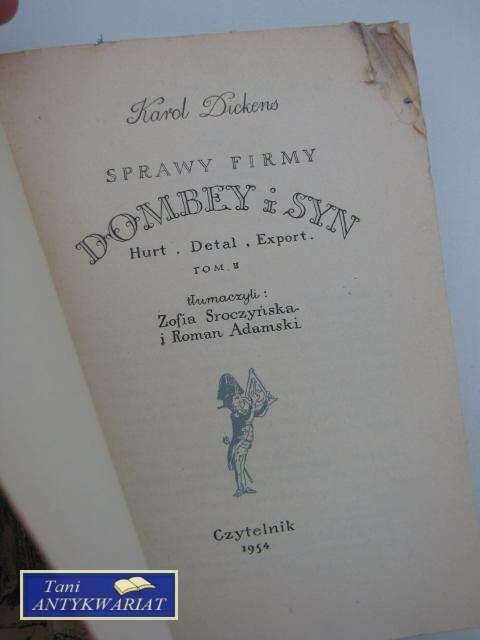 SPRAWY FIRMY DOMBEY I SYN