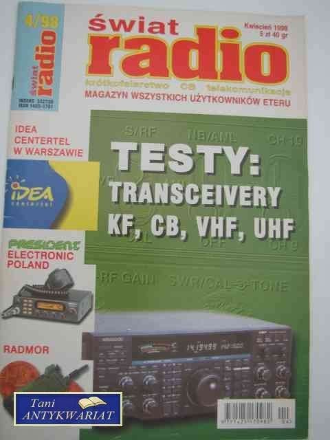 ŚWIAT RADIO NR 4/98