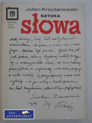 SZTUKA SŁOWA