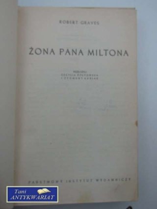 ŻONA PANA MILTONA