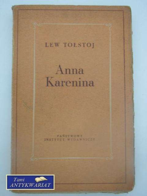 ANNA KARENINA T.1