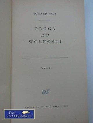 DROGA DO WOLNOŚCI