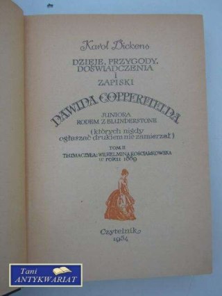 DZIEJE PRZYGODY DOŚWIADCZENIA I ZAPISKI DAWIDA COPP