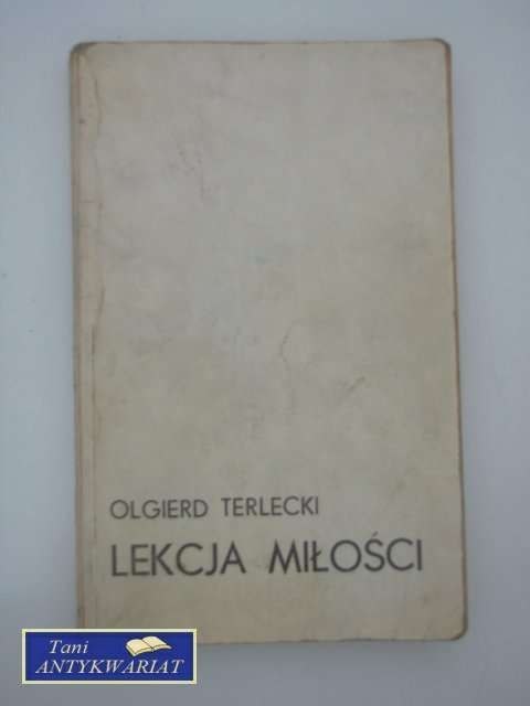 LEKCJA MIŁOŚCI LEKCJA MIŁOŚCI