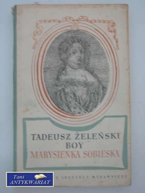 MARYSIEŃKA SOBIESKA MARYSIEŃKA SOBIESKA