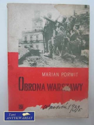 OBRONA WARSZAWY WRZESIEŃ 1939