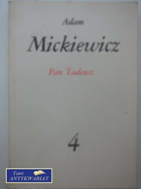 PAN TADEUSZ
