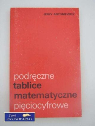 PODRĘCZNE TABLICE MATEMATYCZNE