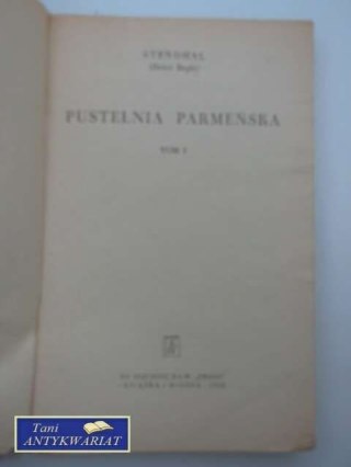 PUSTYNIA PARMEŃSKA TOM I