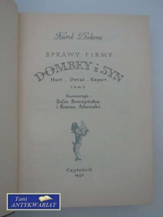 SPRAWY FIRMY DOMBEY I SYN TOM II