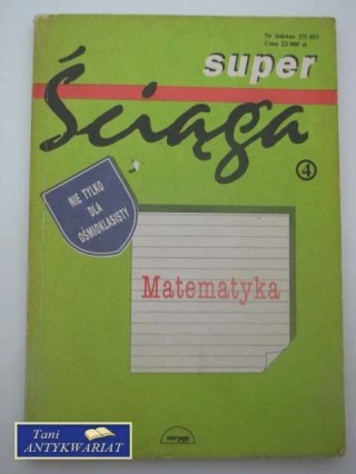 SUPER ŚCIĄGA MATEMATYKA