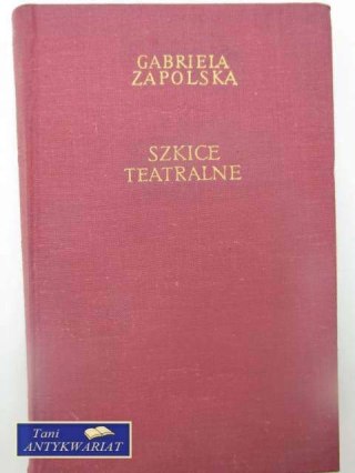 SZKICE TEATRALNE