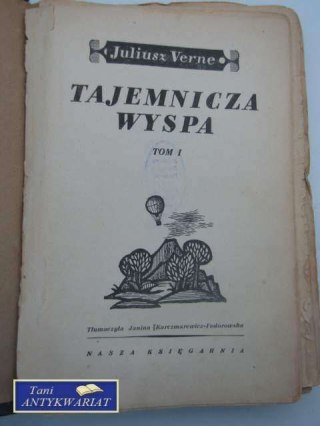 TAJEMNICZA WYSPA TOM I