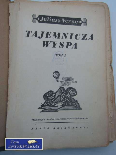 TAJEMNICZA WYSPA TOM I