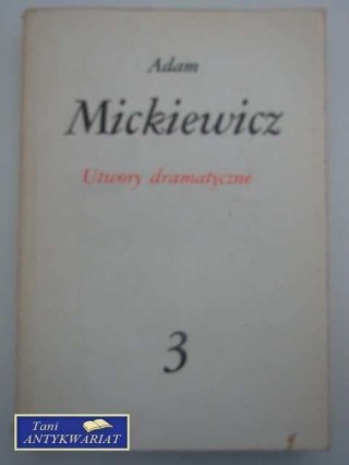 UTWORY DRAMATYCZNE