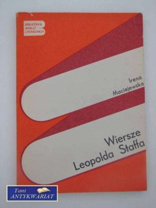 WIERSZE LEOPOLDA STAFFA