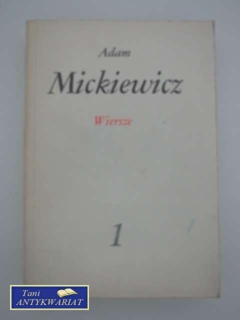 WIERSZE