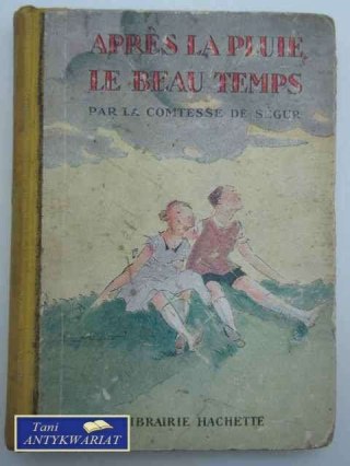 APRES LA PLUIE LE BEAU TEMPS