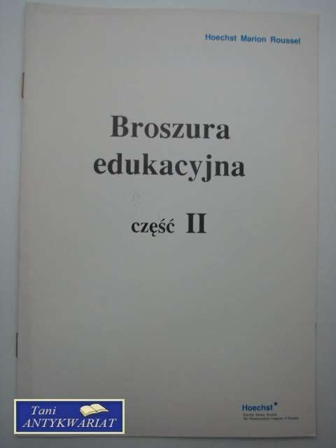 BROSZURA EDUKACYJNA CZĘŚĆ II
