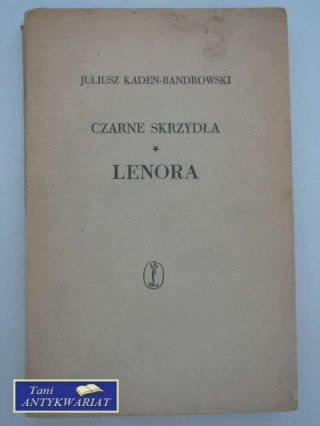 CZARNE SKRZYDŁA TOM I LENORA