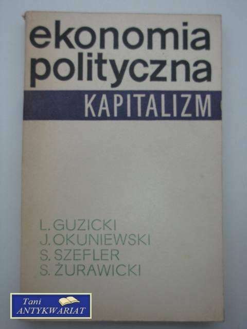 EKONOMIA POLITYCZNA KAPITALIZM