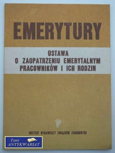 EMERYTURY