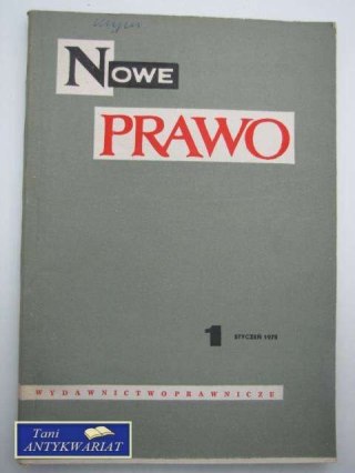 NOWE PRAWO NR 1