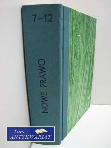 NOWE PRAWO NR 7-12 NOWE PRAWO NR 7-12
