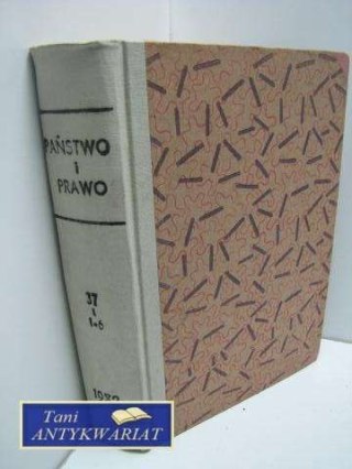 PAŃSTWO I PRAWO NR 1-6