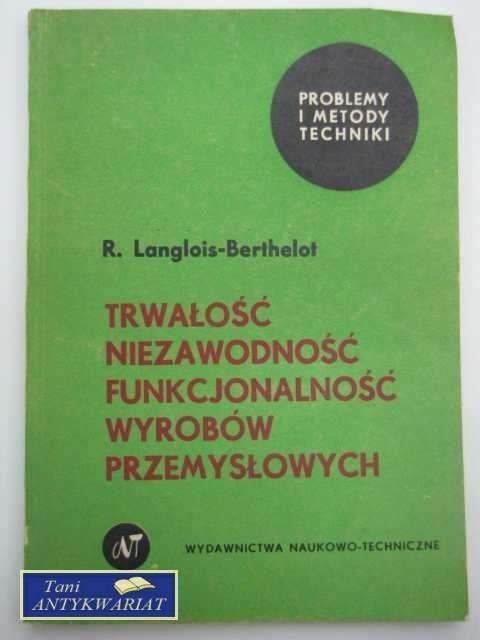 TRWAŁOŚĆ NIEZAWODNOŚĆ FUNKCJONALNOŚĆ WYR