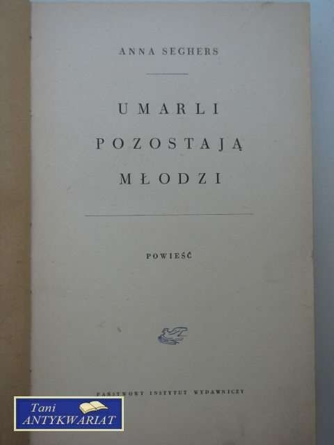 UMARLI POZOSTAJĄ MŁODZI