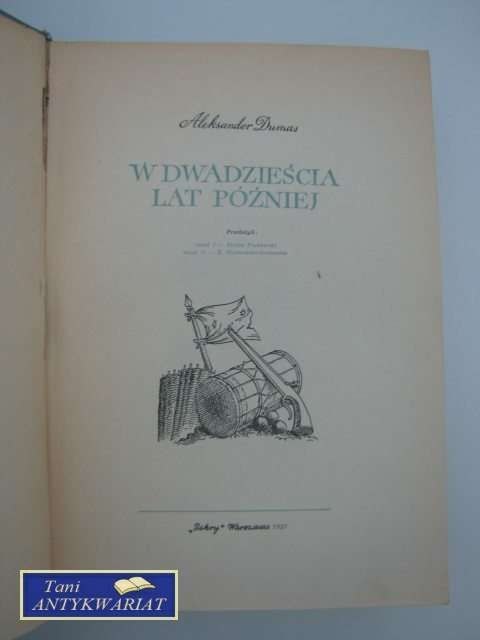 W DWADZIEŚCIA LAT PÓŹNIEJ W DWADZIEŚCIA LAT PÓŹNIEJ