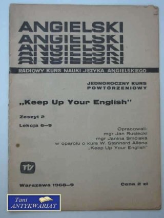ANGIELSKI JEDNOROCZNY KURS PODSTAWOWY