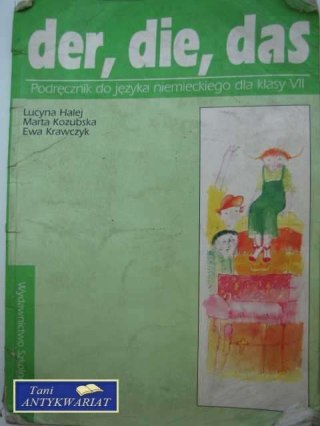 DER, DIE, DAS PODRĘCZNIK DO JĘZYKA NIEMIECKIEGO