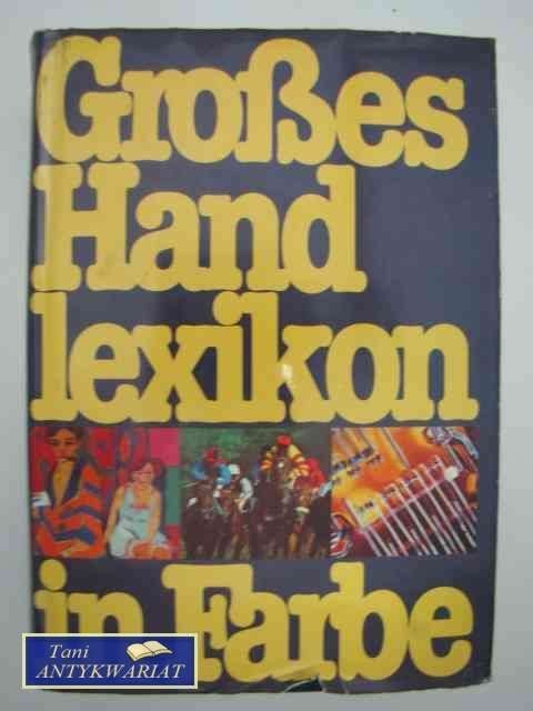 GROBES HAND LEXIKON IN FARBE