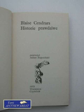 HISTORIE PRAWDZIWE