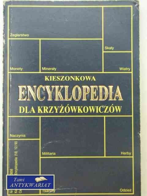 KIESZONKOWA ENCYKLOPEDIA DLA KRZYŻÓWKOWICZÓW