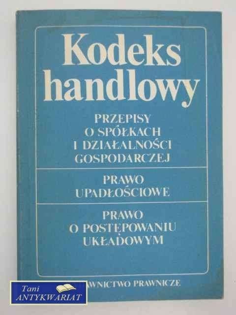 KODEKS HANDLOWY