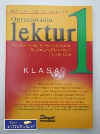 OPRACOWANIA LEKTUR KLASA 1