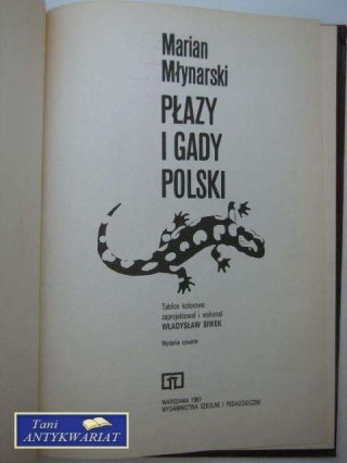 PŁAZY I GADY POLSKI