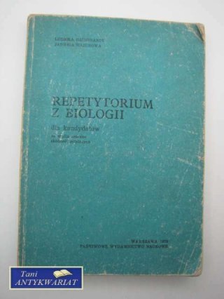 REPETYTORIUM Z BIOLOGII